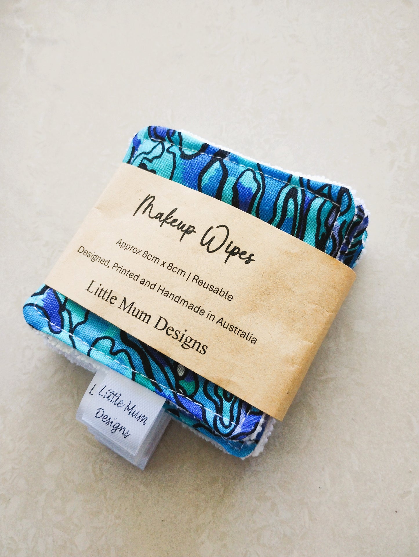 Blue Abalone Makeup Wipes